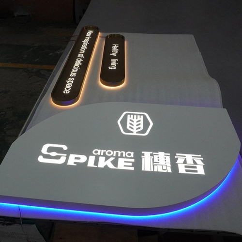 赣州双面发光灯箱字